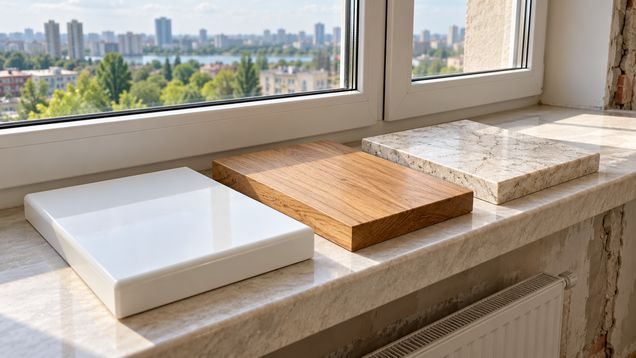 Какие подоконники лучше
